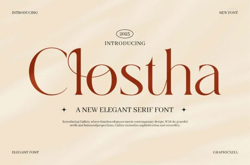 Clostha Font