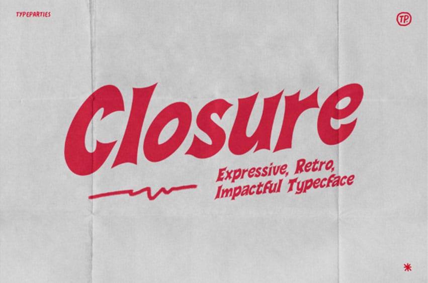 Closure Font