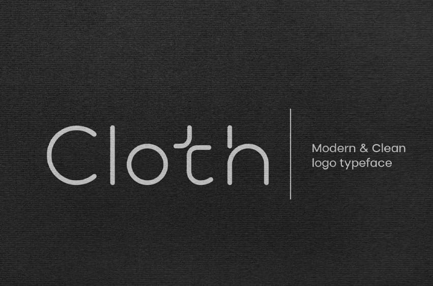 Cloth Font