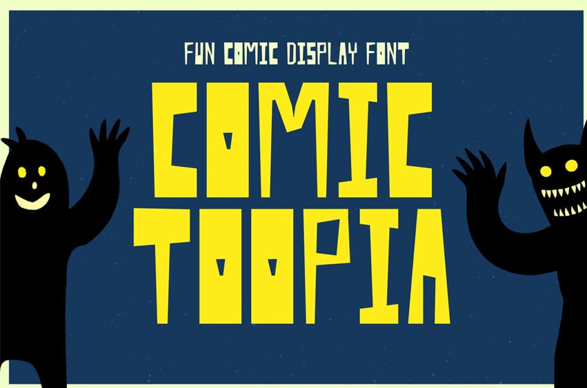 Comic Toopia Font