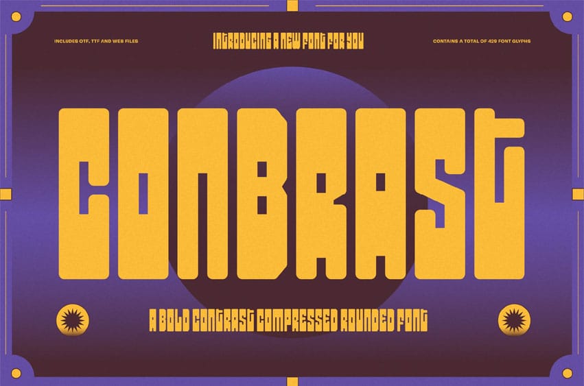 Conbrast Font