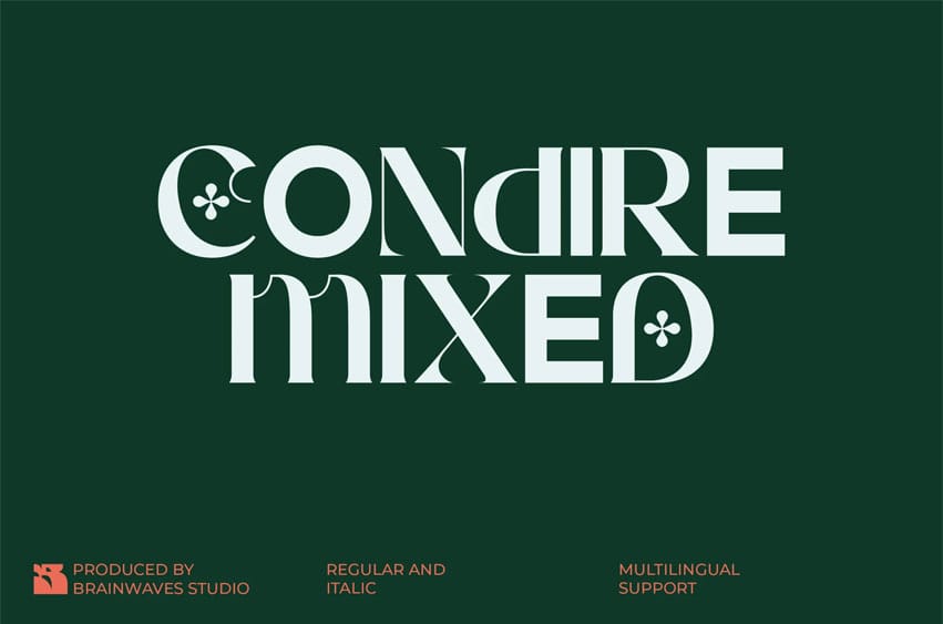 Condire Mixed Font