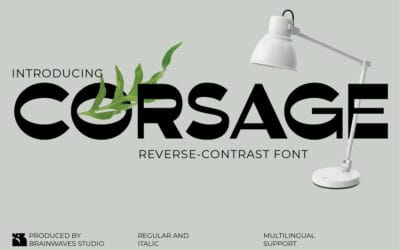 Corsage Font