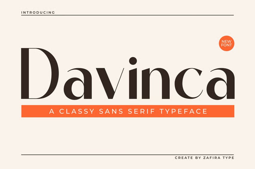 Davinca Font