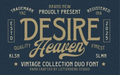 Desire Heaven Font