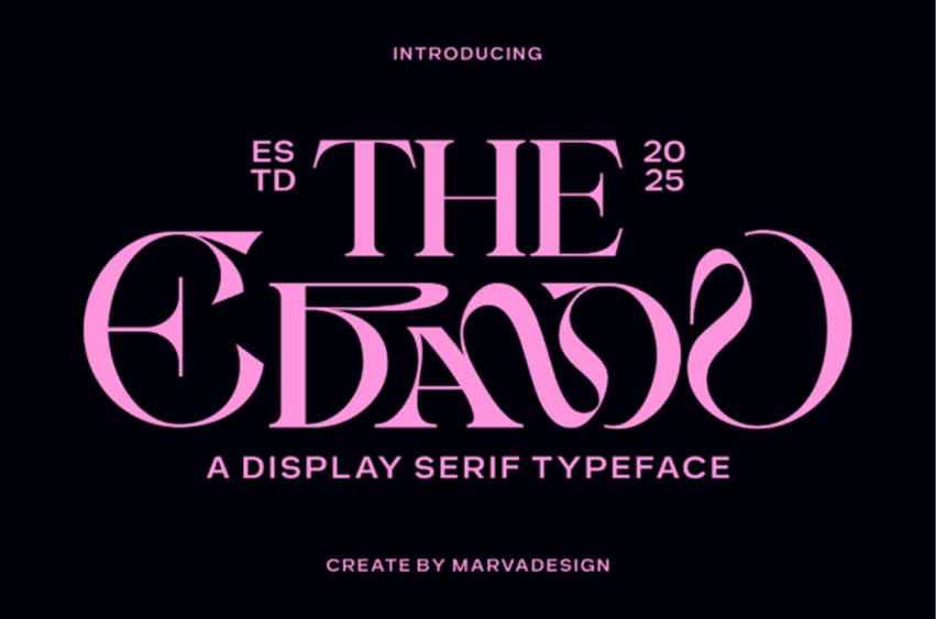 Ebamo Font