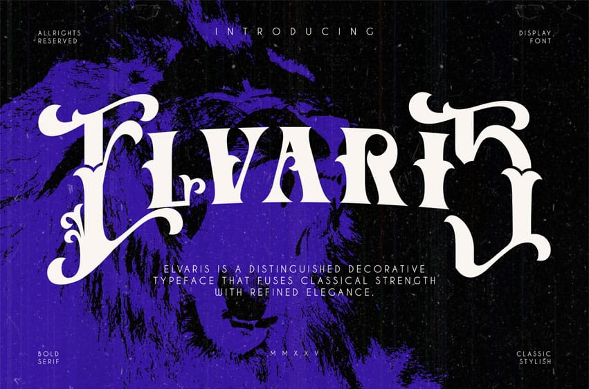 Elvaris Font
