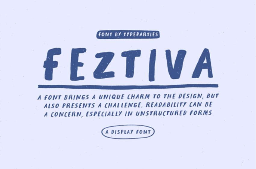 Feztiva Font