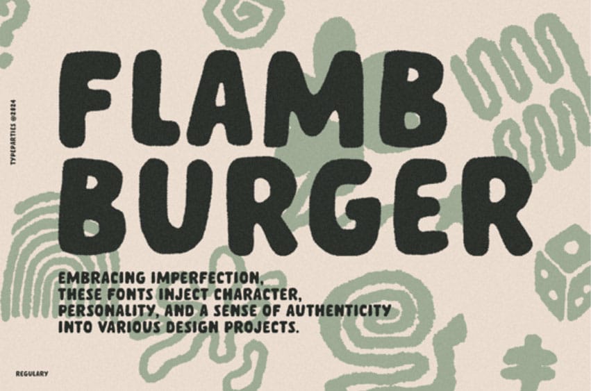 Flamb Burger Font