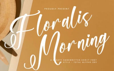 Floralis Morning Font