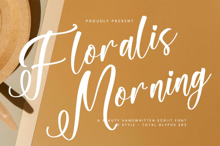 Floralis Morning Font