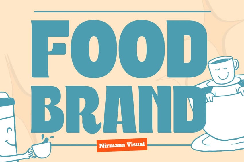 Food Brand Font