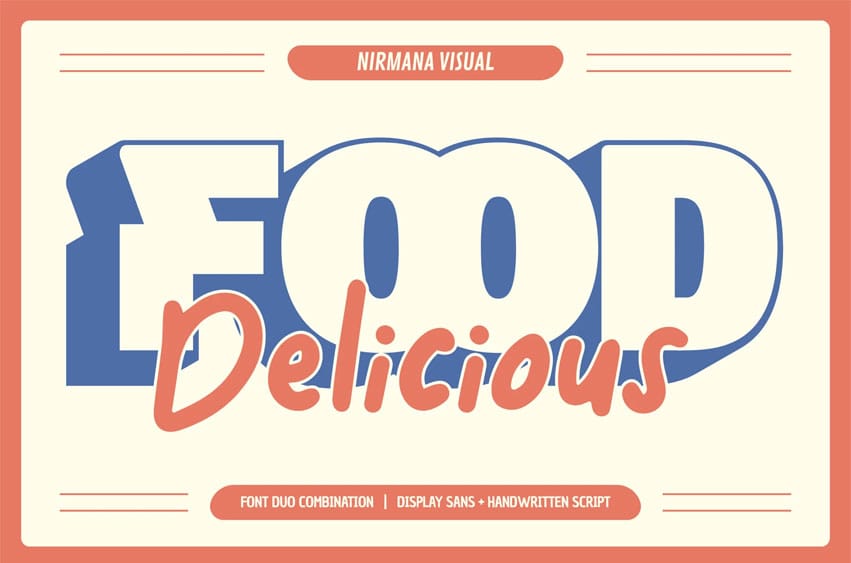 Food Delicious Font