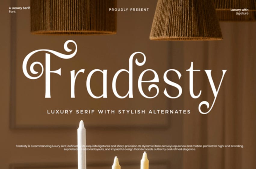 Fradesty Font