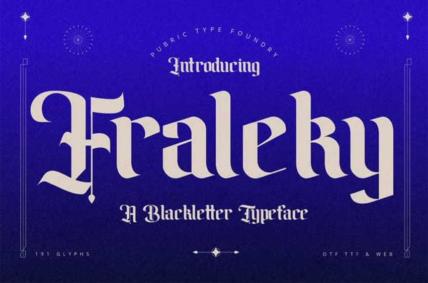Fraleky Font