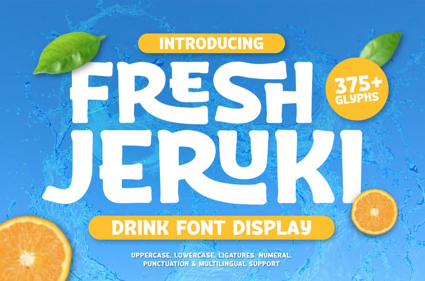 Fresh Jeruki Font