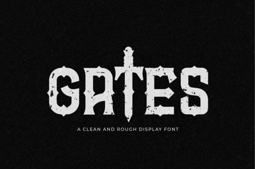 Gates Font