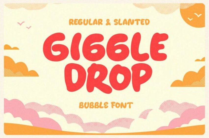 Giggle Drop Font