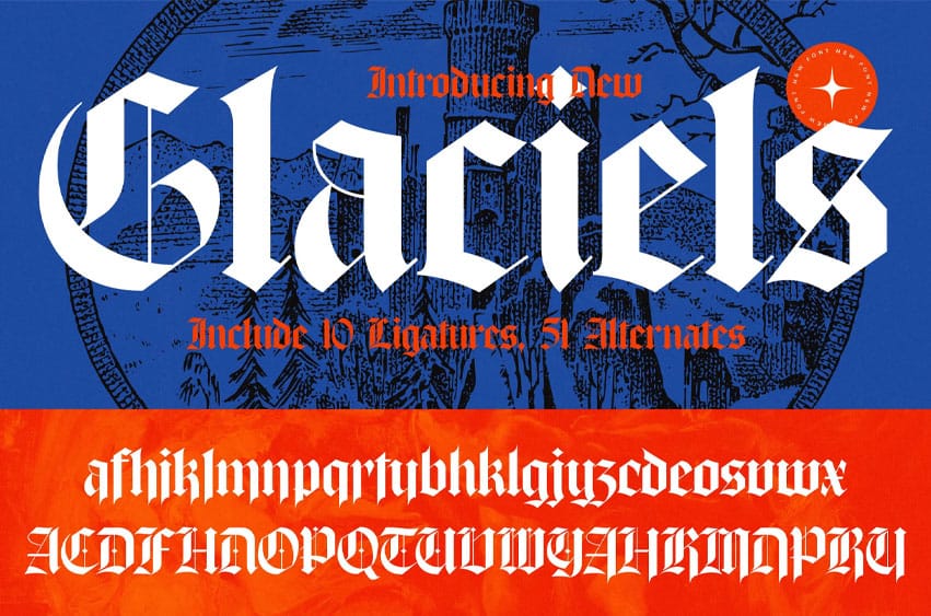 Glaciels Font