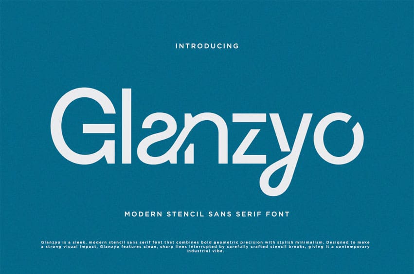 Glanzyo Font