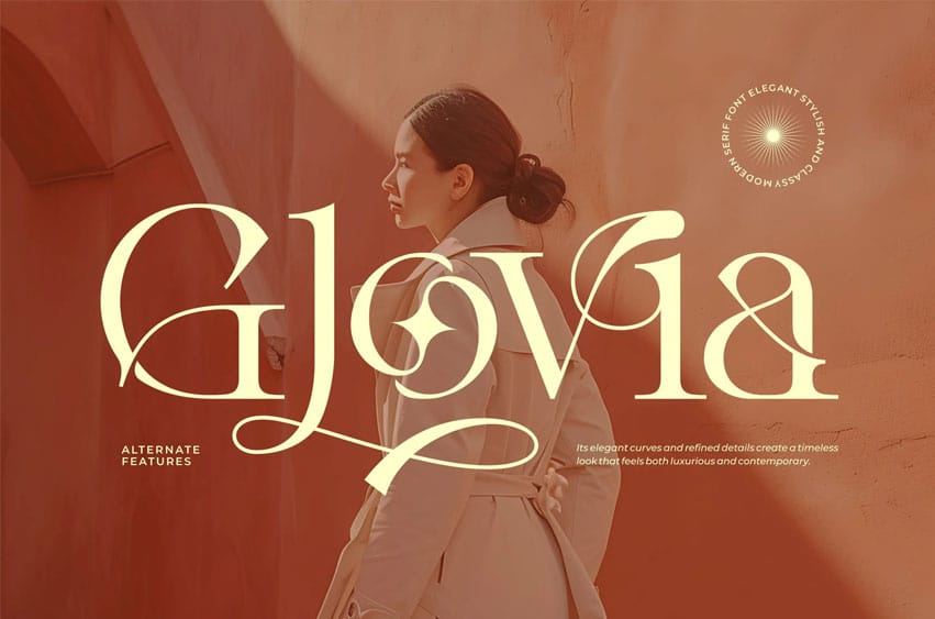 Glovia Font