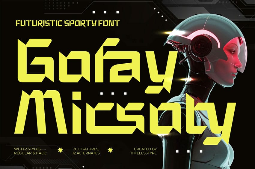 Gofay Micsoty Font