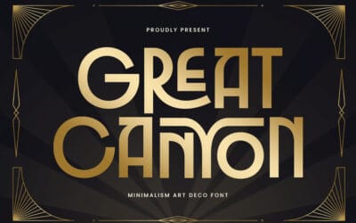Great Canyon Font