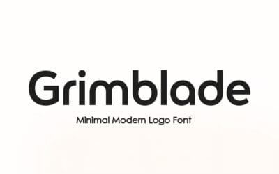 Grimblade Font