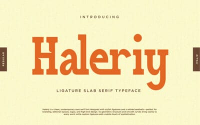 Haleriiy Font