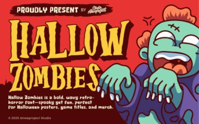 Hallow Zombies Font