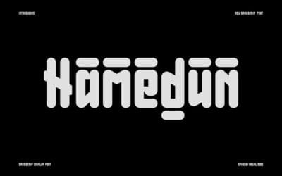 Hamedun Font