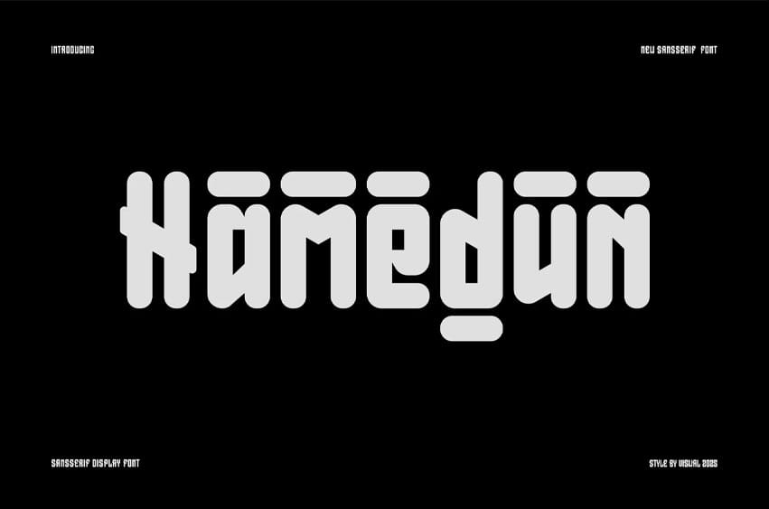 Hamedun Font