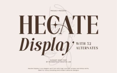 Hecate Display Font