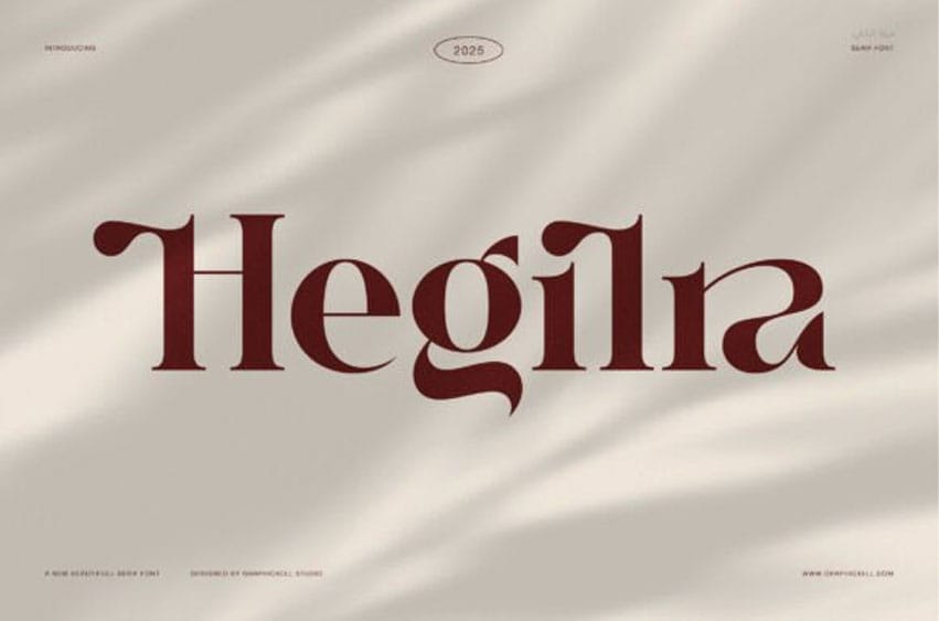 Hegilra Font