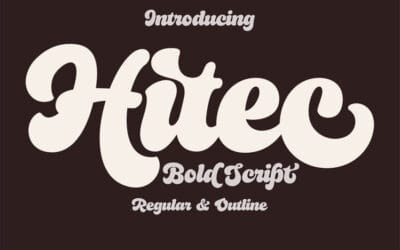 Hitec Script Font