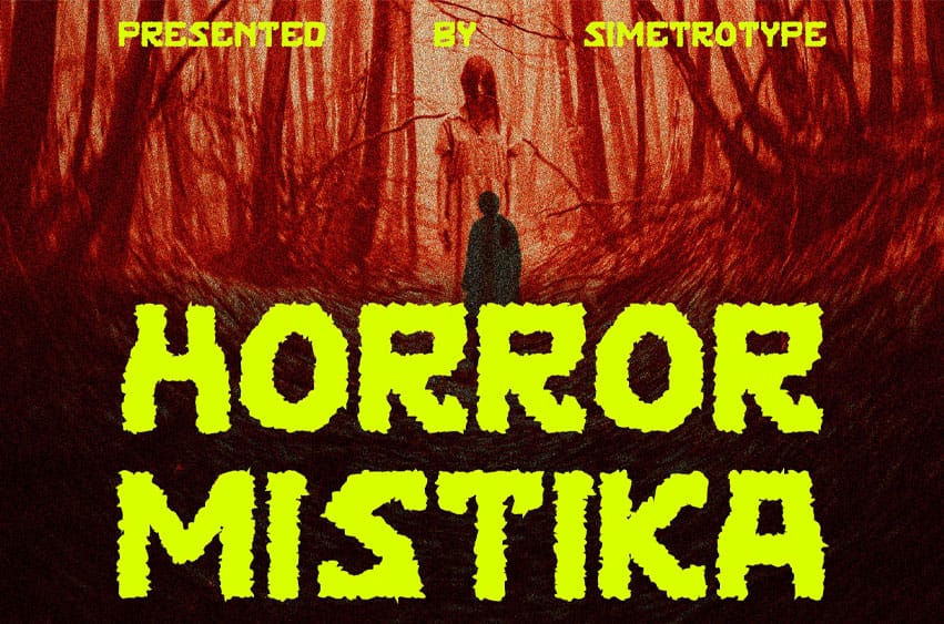 Horror Mistika Font