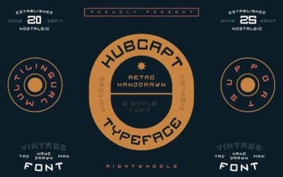 Hubcapt Font