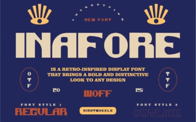 Inafore Font