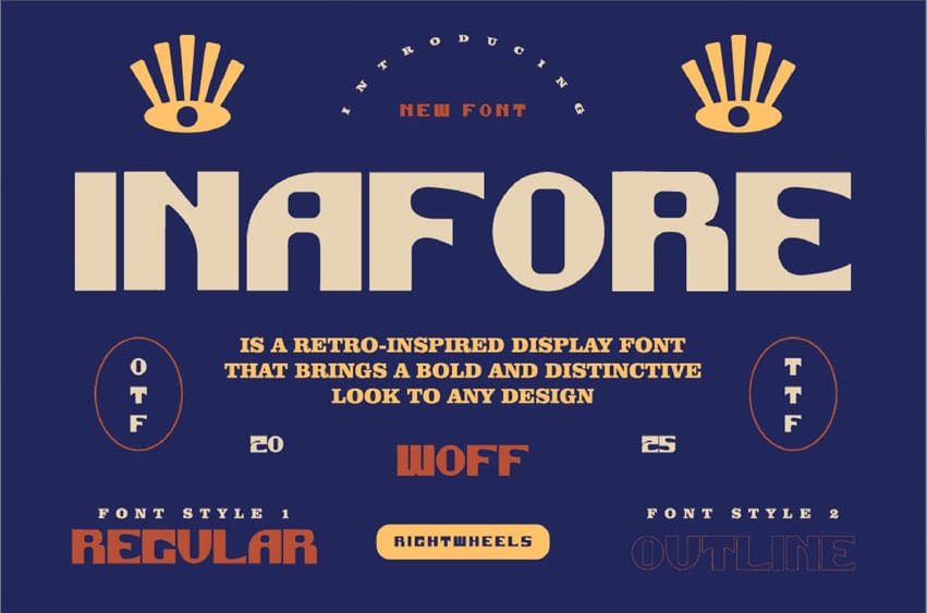Inafore Font