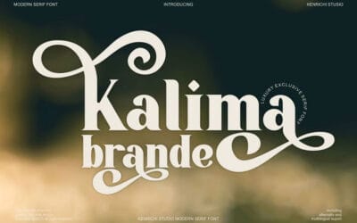 Kalima Brande Font