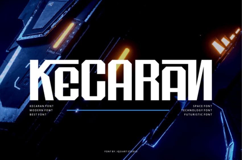 Kecaran Font
