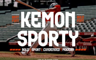 Kemon Sporty Font