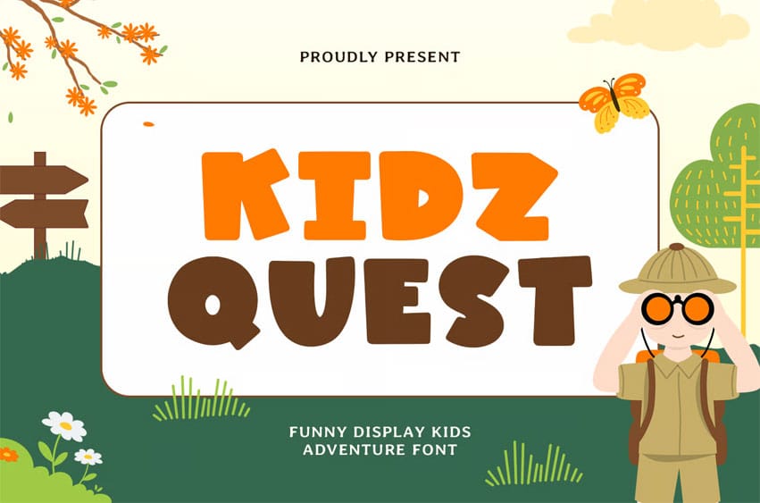 Kidz Quest Font