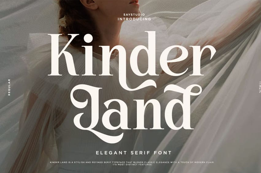 Kinder Land Font