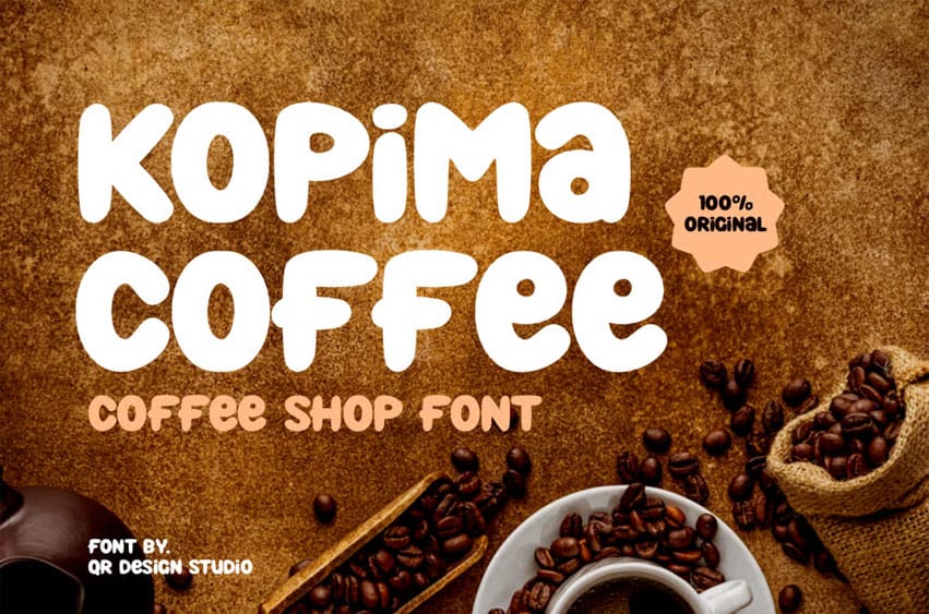 Kopima Coffee Font