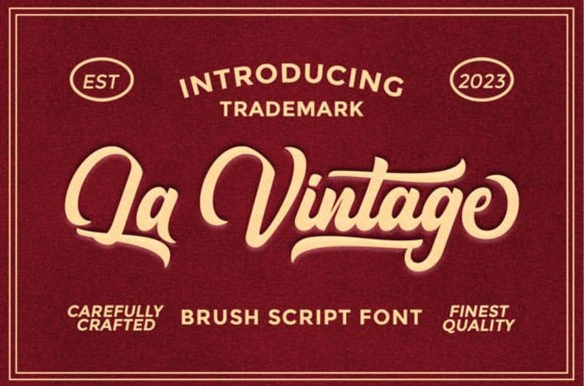 La Vintage Font