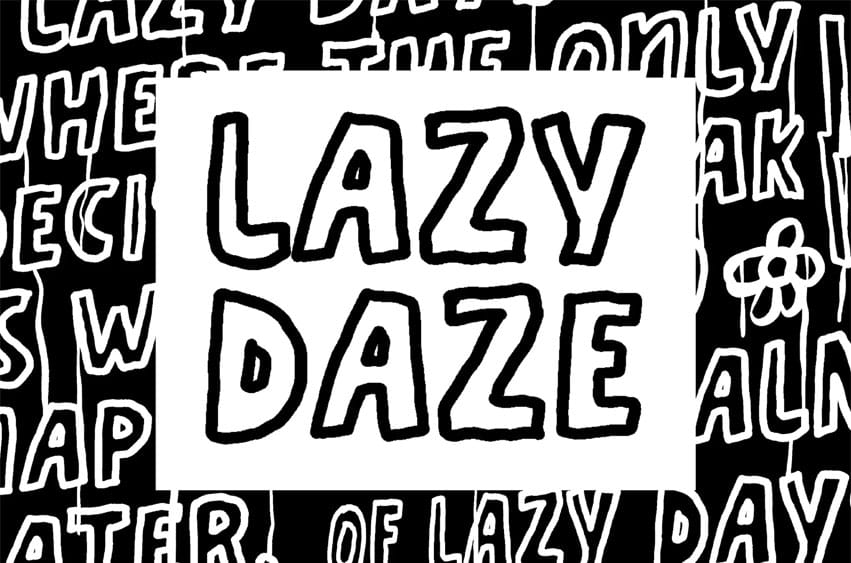Lazy Daze Font