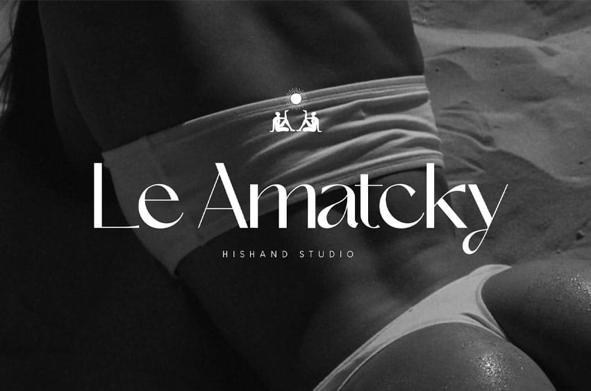 Le Amatcky Font