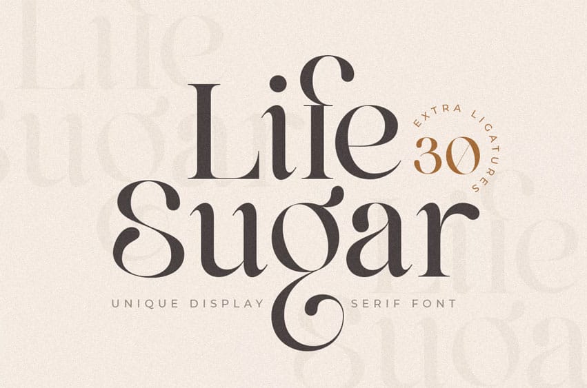 Life Sugar Font