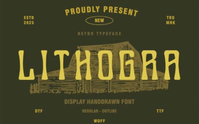 Lithogra Font